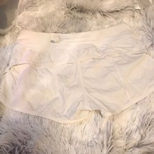 Iviva white shorts- size 14 kids